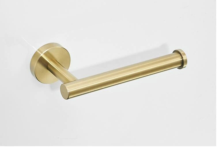 Toiletrol houder Goud